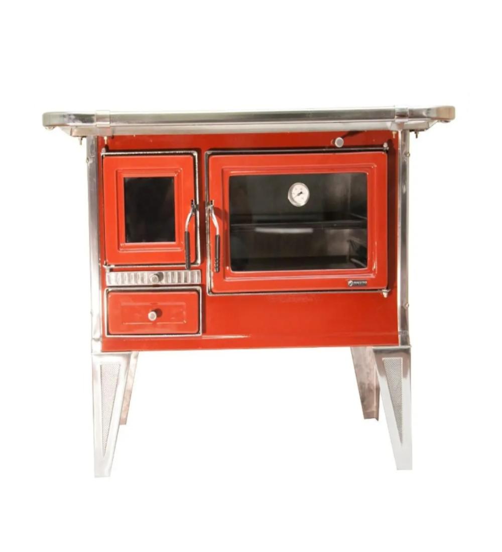 COCINA  A LEÑA EVOLUTION ROJO MAESTRO NRO2